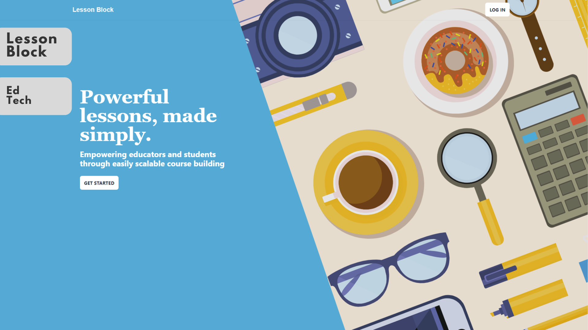 Lesson Block screenshot